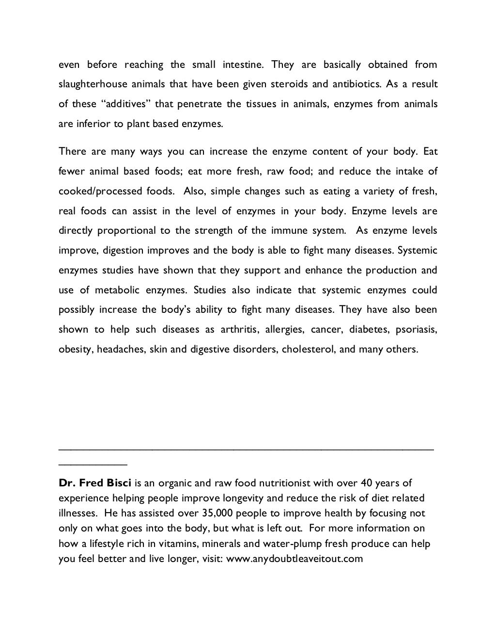 Plant based enzymes vs animal-based enzymes