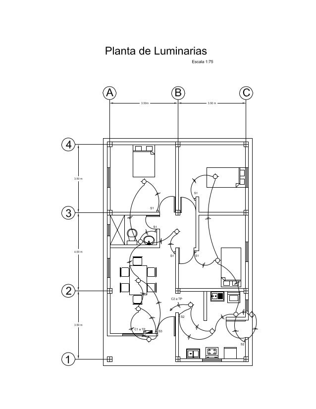 Planta de luminarias