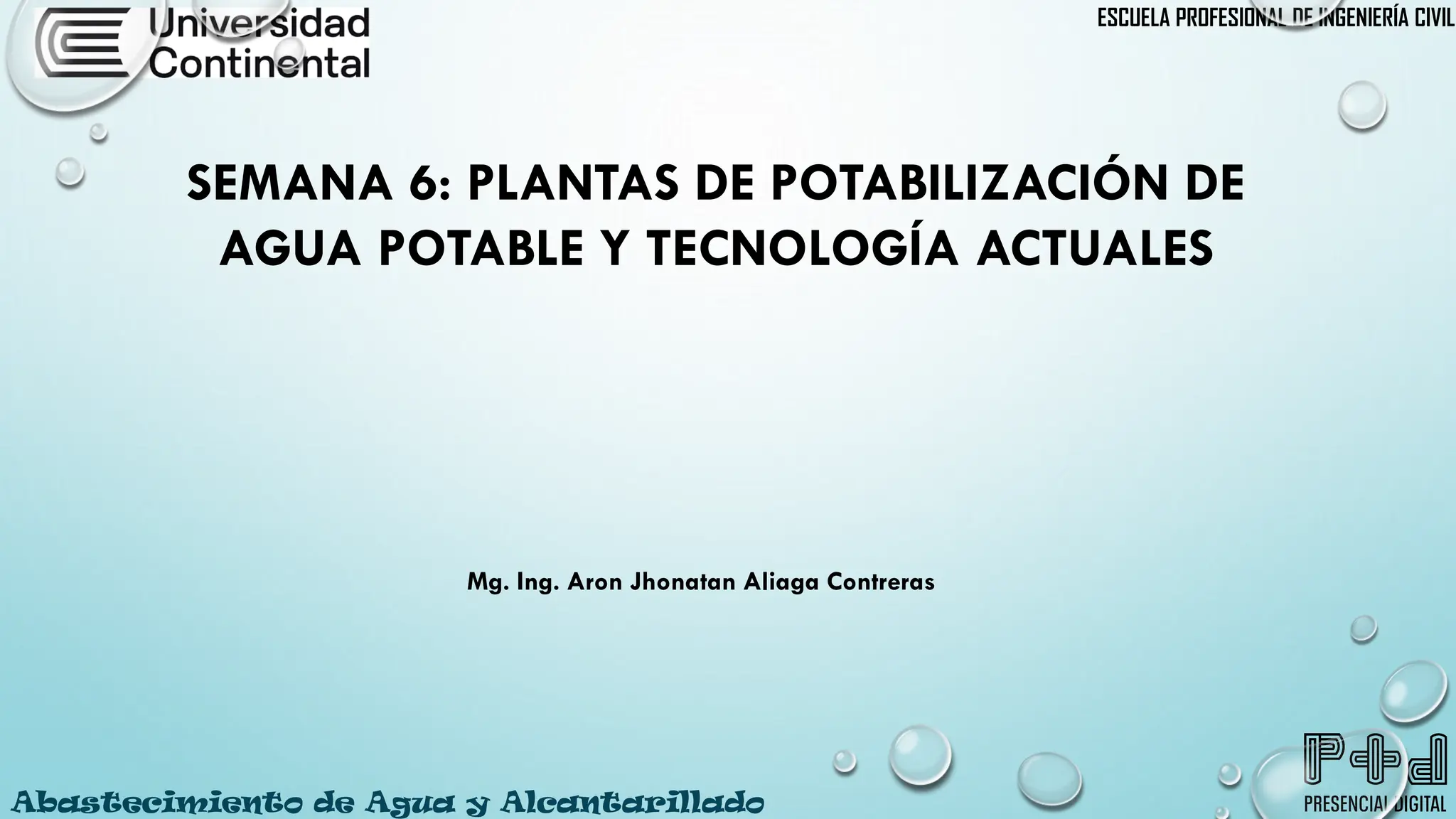 PLANTAS DE TRATAMIENTOS DE AGUA POTABLE PARA CONSUMO HUMANO | PDF