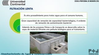 PLANTAS DE TRATAMIENTOS DE AGUA POTABLE PARA CONSUMO HUMANO | PDF