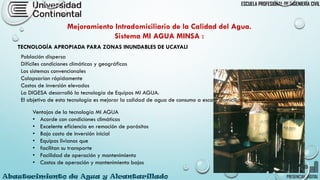 PLANTAS DE TRATAMIENTOS DE AGUA POTABLE PARA CONSUMO HUMANO | PDF