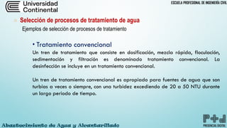 PLANTAS DE TRATAMIENTOS DE AGUA POTABLE PARA CONSUMO HUMANO | PDF
