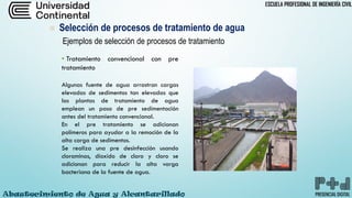 PLANTAS DE TRATAMIENTOS DE AGUA POTABLE PARA CONSUMO HUMANO | PDF