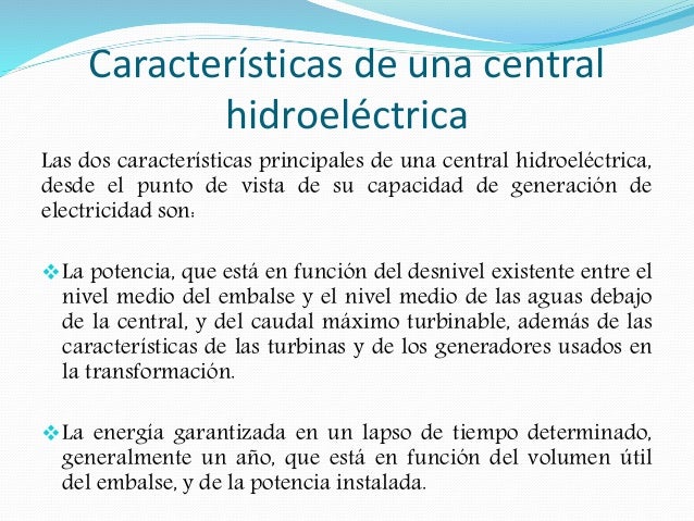 Planta Hidroelectrica Y Su Funcionamiento