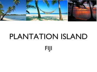 PLANTATION ISLAND
FIJI

 