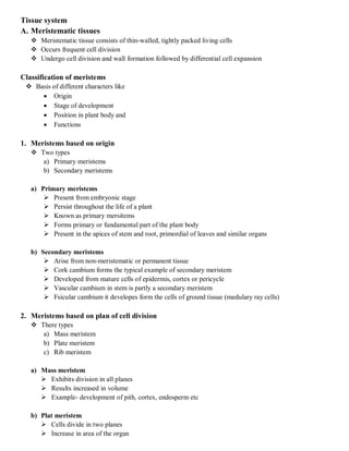 Plant Anatomy and Microtechniques | PDF