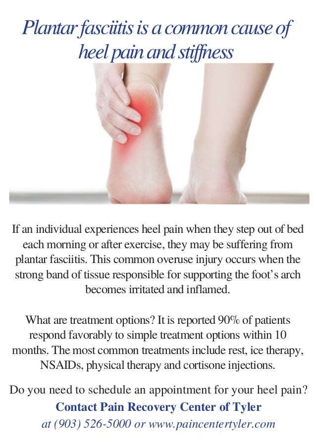 Plantar Fasciitis Heel Pain Tyler Texas