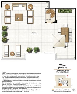 Plantas Wave Ipanema Cyrela