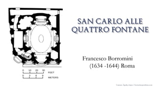 Francesco Borromini
(1634 -1644) Roma
Carmen Águila, https://hortushesperidum.com
 