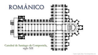 Carmen Águila, https://hortushesperidum.com
Catedral de Santiago de Compostela,
siglo XII
 