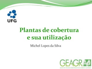 Plantas de cobertura
e sua utilização
Michel Lopes da Silva
 