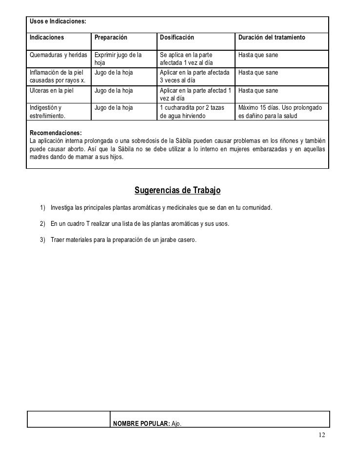 Plantas Medicinales