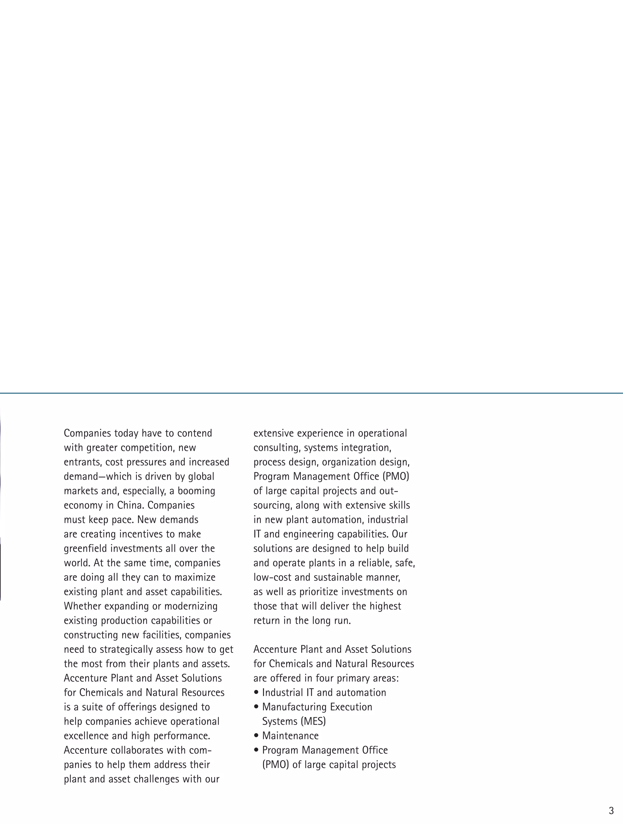 Accenture Plant Asset Solutions Brochure