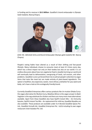 CONSUMER BEHAVIOUR TOWARDS PLANT BASED MEAT IN INDIA | PDF