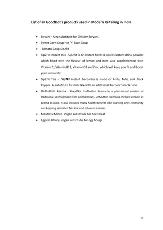 CONSUMER BEHAVIOUR TOWARDS PLANT BASED MEAT IN INDIA | PDF