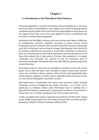 CONSUMER BEHAVIOUR TOWARDS PLANT BASED MEAT IN INDIA | PDF