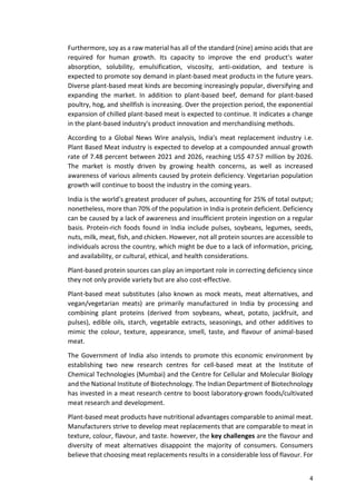 CONSUMER BEHAVIOUR TOWARDS PLANT BASED MEAT IN INDIA | PDF