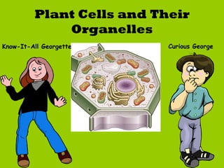Plant Cells and Their
Organelles
Curious GeorgeKnow-It-All Georgette
 