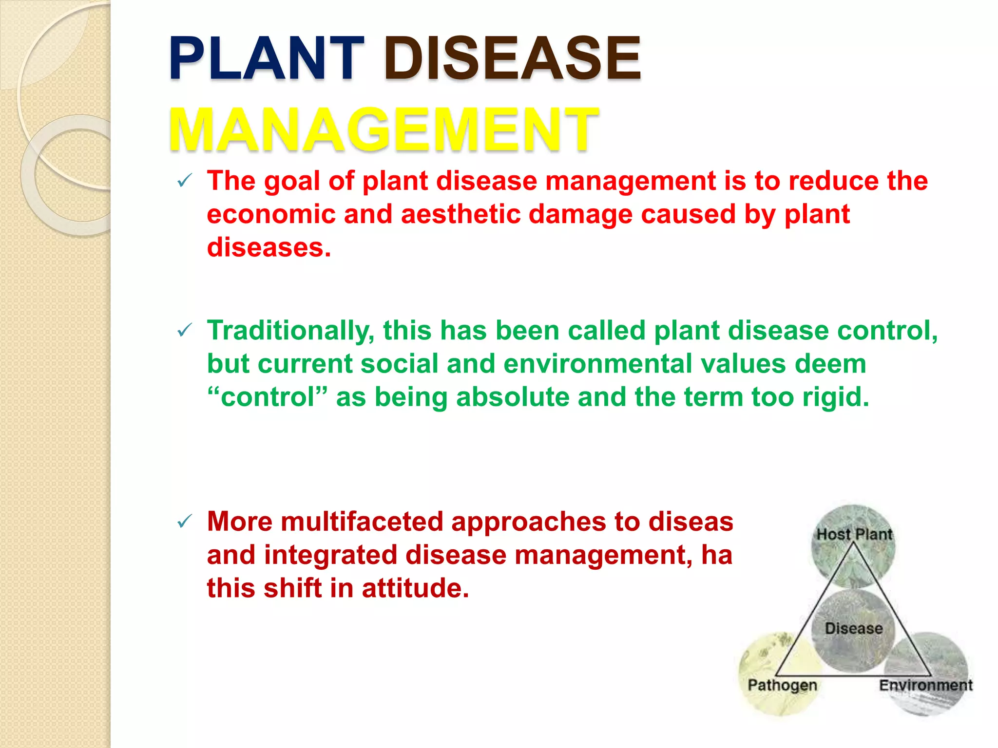 Plant disease management tissue culture techniques | PPTX