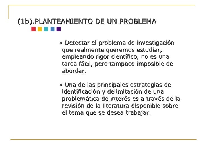 Planteamiento Del Problema Planteamiento Del Problema