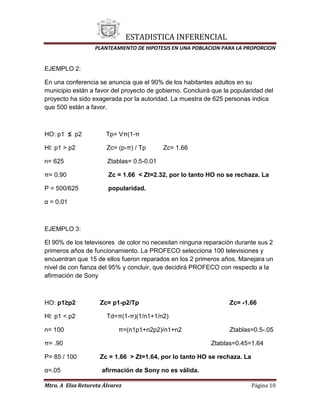 Planteamiento de hipotesis