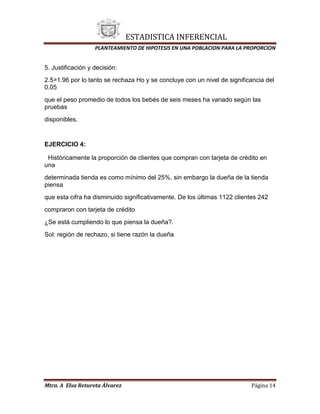 Planteamiento de hipotesis