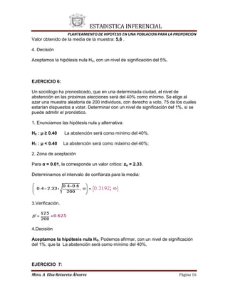 Planteamiento de hipotesis