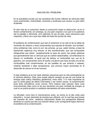 Planteamiento del problema