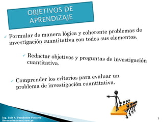 Ing. Luis A. Fernández Vizcarra   2
lfernandez@coesi.com.pe
 
