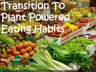 Transition To
Plant Powered
Eating Habits
By Amy Alberg
 