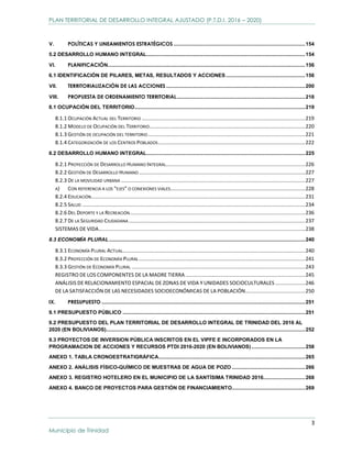 PLAN TERRITORIAL DE DESARROLLO INTEGRAL AJUSTADO P.T.D.I. 2016 2020 G.A ...