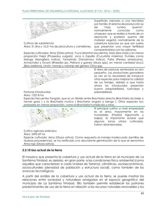 PLAN TERRITORIAL DE DESARROLLO INTEGRAL AJUSTADO P.T.D.I. 2016 2020 G.A ...