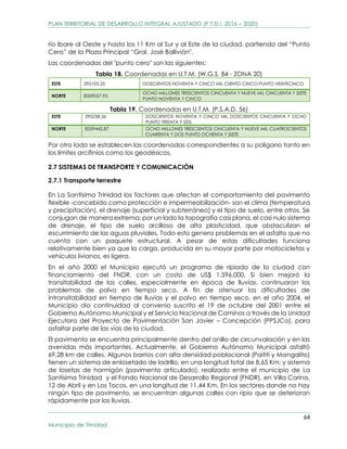 PLAN TERRITORIAL DE DESARROLLO INTEGRAL AJUSTADO P.T.D.I. 2016 2020 G.A ...