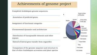 Plant genome project | PPTX