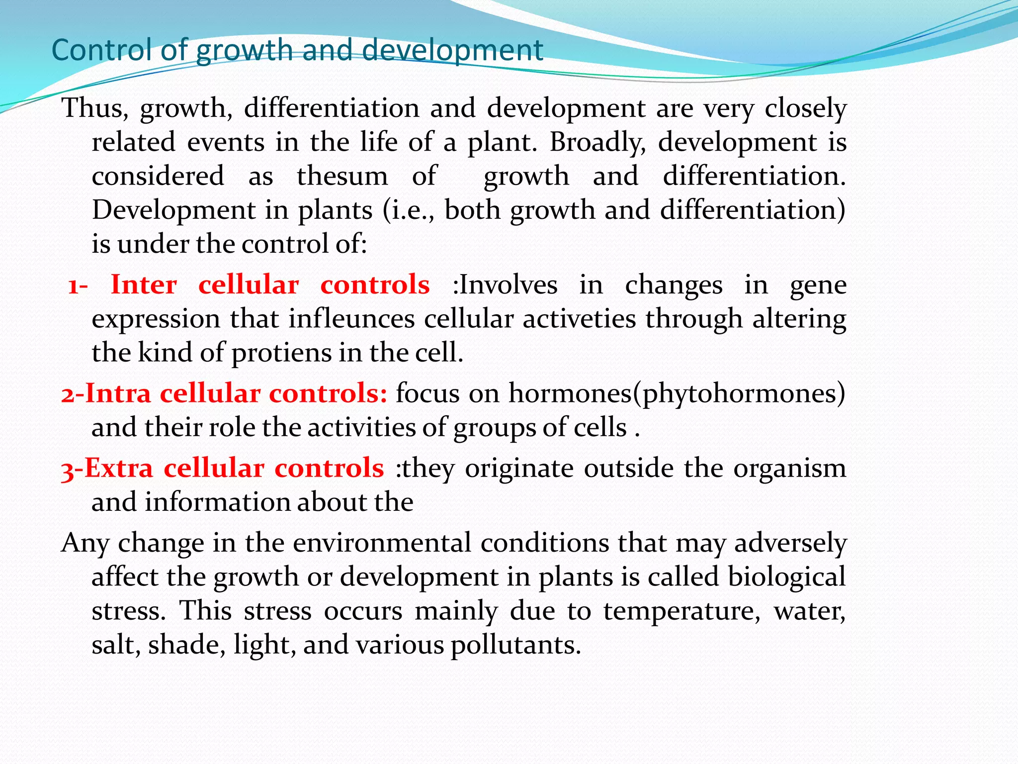 Plant growth &development1 | PPT
