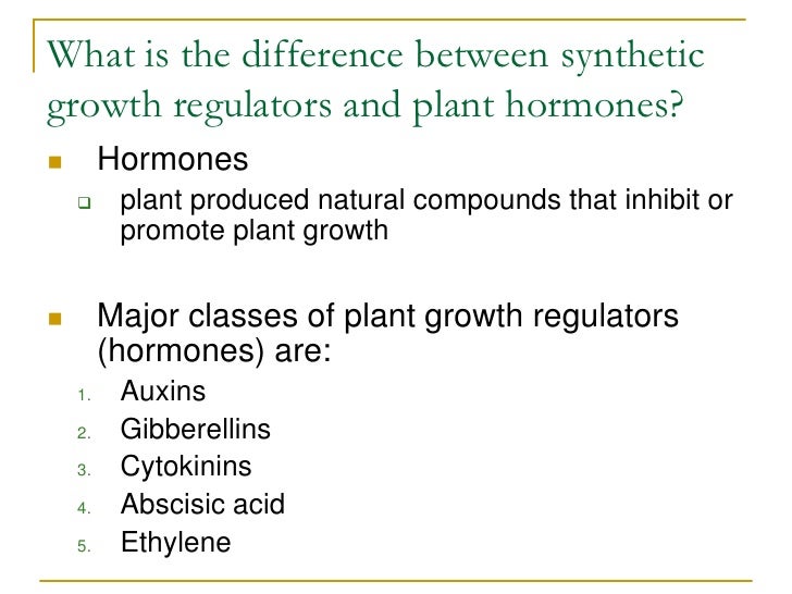 Plant growth regulators