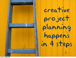 Creative Project Planning ideas | PDF