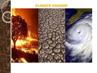 CLIMATE CHANGE
 
