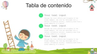 1
1
1
Tabla de contenido
 