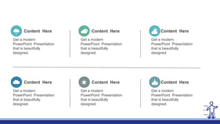 Titulo de la presentación
Content Here
Get a modern
PowerPoint Presentation
that is beautifully
designed.
Content Here
Get a modern
PowerPoint Presentation
that is beautifully
designed.
Content Here
Get a modern
PowerPoint Presentation
that is beautifully
designed.
Content Here
Get a modern
PowerPoint Presentation
that is beautifully
designed.
Content Here
Get a modern
PowerPoint Presentation
that is beautifully
designed.
Content Here
Get a modern
PowerPoint Presentation
that is beautifully
designed.
 