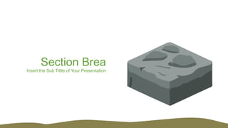 Section Brea
Insert the Sub Tittle of Your Presentation
 