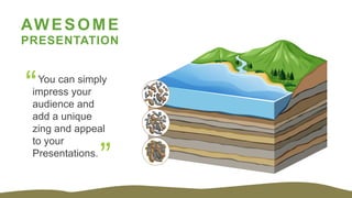 You can simply
impress your
audience and
add a unique
zing and appeal
to your
Presentations.
AWESOME
PRESENTATION
 