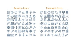 Business Icons Teamwork Icons
 