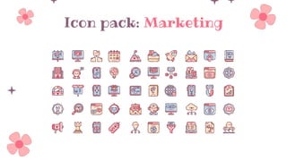 Icon pack: Marketing
 