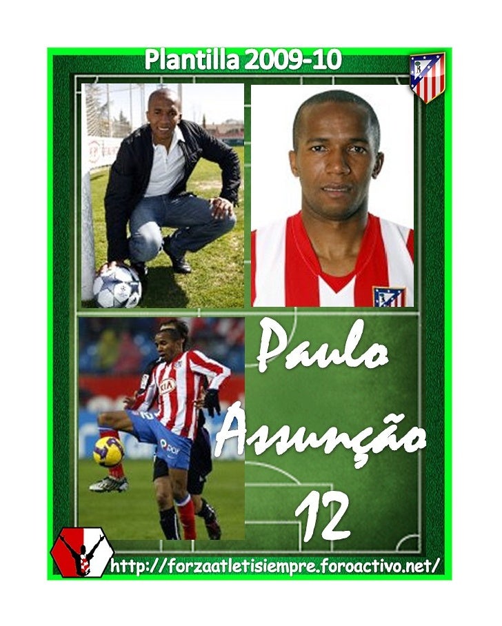 PLANTILLA 2009-10 ATLETICO DE MADRID - 웹