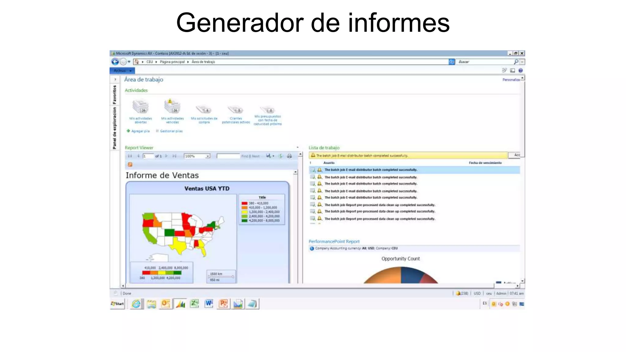 Generador de informes
 