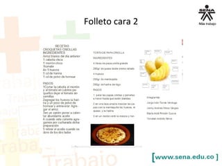 Folleto cara 2
 