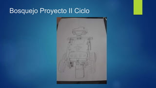 Bosquejo Proyecto II Ciclo
 