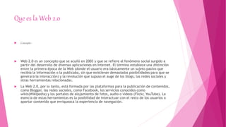 Plantilla de la web 20 | PPT