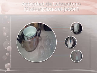 Actividad de Laboratorio
(Elaboración del jabón)
 
